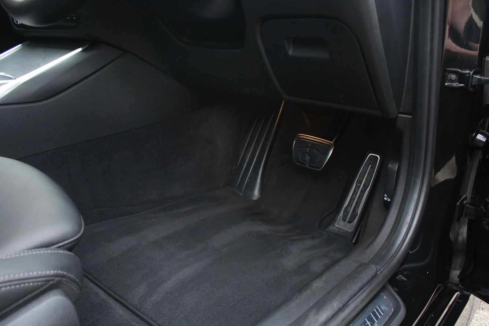 Detailed BMW interior